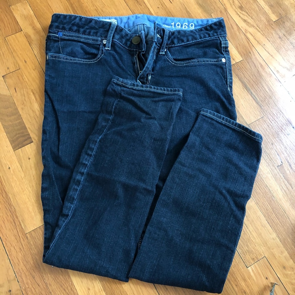 Gap skinny leg jeans.